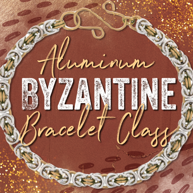 Mixed Metal Byzantine Bracelet Party Project