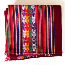 Load image into Gallery viewer, Colorful Textile Scarf or Tablecloth - Candie&#39;s Find
