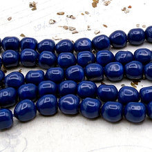 Load image into Gallery viewer, Pre-Order 8mm Crystal Dark Lapis Pearl Strand
