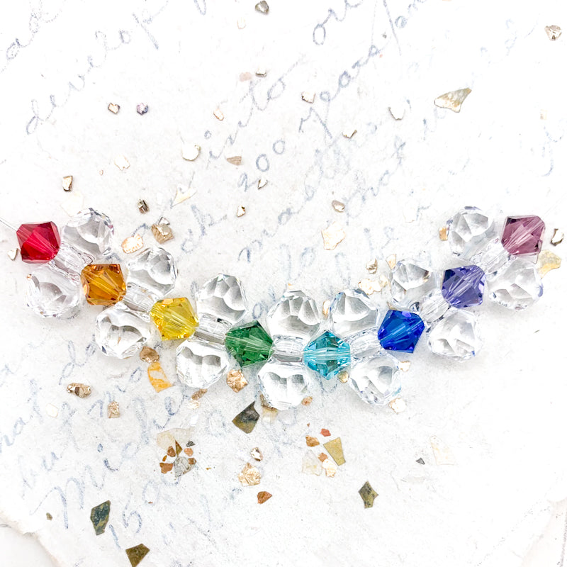 Summertime Rainbow Premium Crystal Bead Set