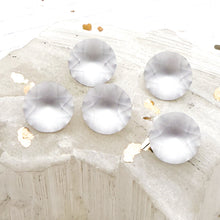 Load image into Gallery viewer, 8mm Foiled Matt Finish Xirius Chaton Crystal Bead Set-5 pcs
