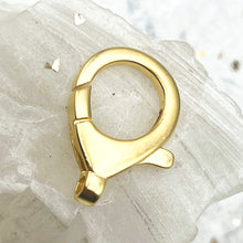 Load image into Gallery viewer, Pre-Order Large Antique Gold Swivel Lobster Clasp
