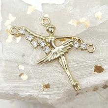 Load image into Gallery viewer, Pre-Order Golden Ballerina Charm

