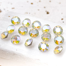 Load image into Gallery viewer, White Opal with Blue AB Crystal Foiled Set - 15pcs
