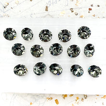 Load image into Gallery viewer, Black Diamond Foiled Crystal Set - 15pcs

