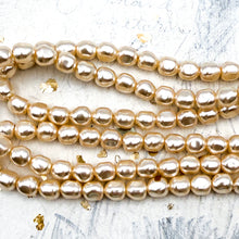 Load image into Gallery viewer, 6mm Creamrose Premium Austrian Crystal Pearl Strand
