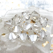 Load image into Gallery viewer, 8mm Silver Shade Xilion Bead Premium Austrian Crystal-12 pcs
