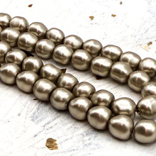 Load image into Gallery viewer, 8mm Platinum Premium Austrian Crystal Pearl Strand
