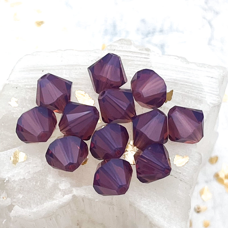 8mm Cyclamen Opal Xilion Bead Premium Austrian Crystal-12 pcs