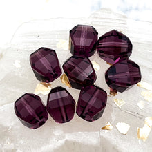 Load image into Gallery viewer, 8mm Amethyst Premium Austrian Crystal Lucerna Bead -8pcs
