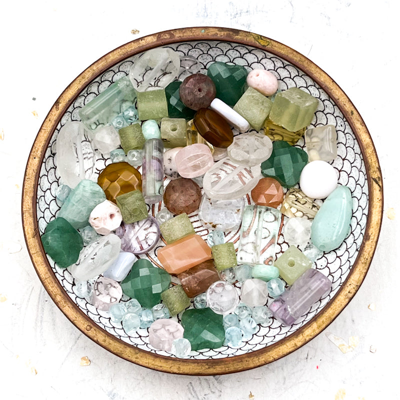 Faceted Crystal Bead Destash