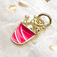 Load image into Gallery viewer, 18K Gold Fried Chicken Bucket Charm
