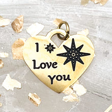 Load image into Gallery viewer, 18K Gold Plated I LOVE YOU Charm
