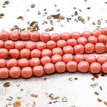 Load image into Gallery viewer, Pre-Order 6mm Crystal Pink Coral Pearl Strand
