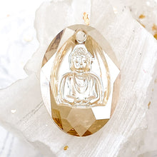 Load image into Gallery viewer, 28x19.8mm Golden Shadow Buddha Pendant
