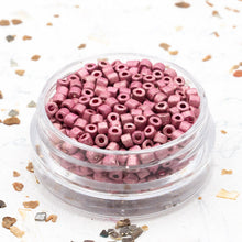 Load image into Gallery viewer, Pink Pearl 10/0 Bugle Cut Bead Jar
