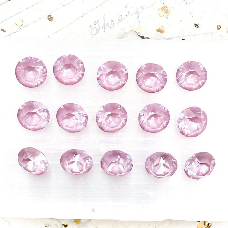 Soft Rose Ignite Unfoiled Crystal Set - 15pcs