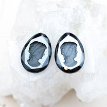 Load image into Gallery viewer, Vintage Black Cameo Pair
