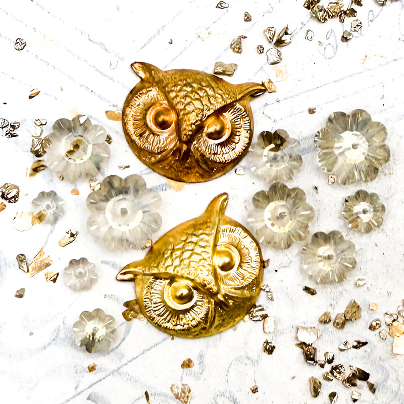 Golden Nocturne Earring Bead Mix