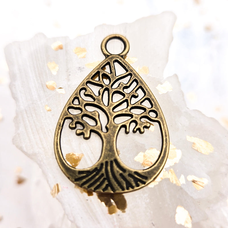 Teardrop Tree Pendant