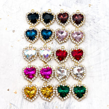 Load image into Gallery viewer, Crystal Heart Surprise Pair
