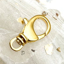 Load image into Gallery viewer, 21MM Golden Plated Lobster Claw
