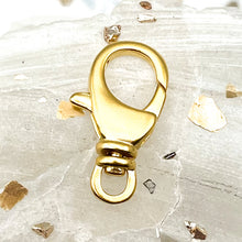 Load image into Gallery viewer, 21MM Golden Plated Lobster Claw
