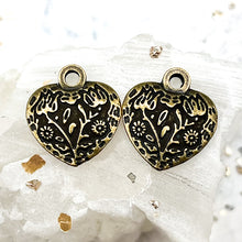 Load image into Gallery viewer, Designed Within My Heart Charm Pair
