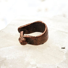 Load image into Gallery viewer, Antique Copper Plated Brass Pinch Bail
