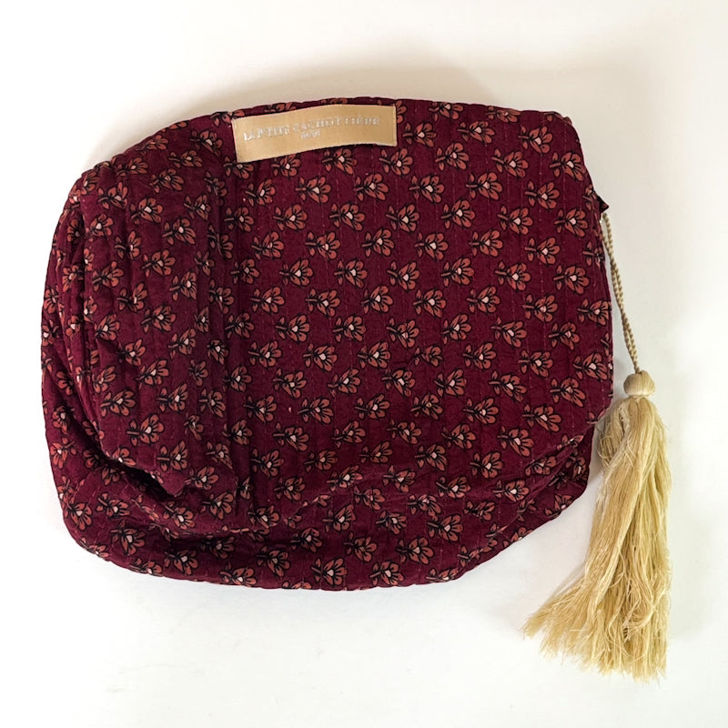 Floral Maroon Bag - Paris Find