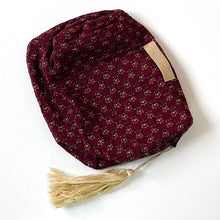 Load image into Gallery viewer, Floral Maroon Bag - Paris Find
