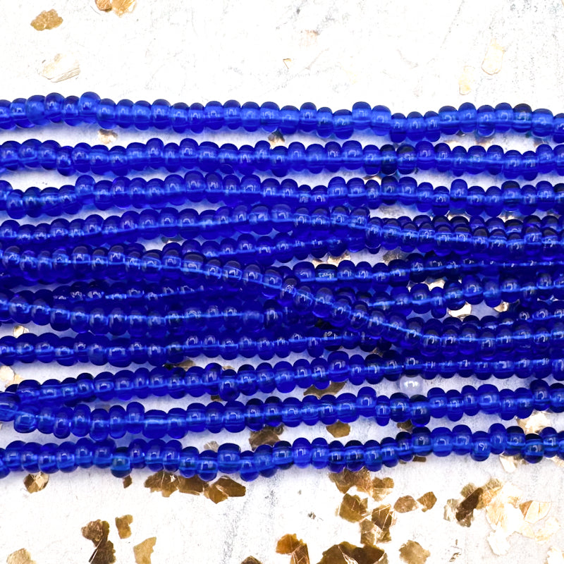 8/0 Midnight Seed Bead Hank