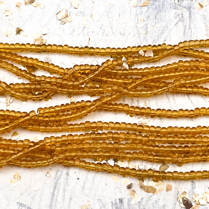 8/0 Get That Gold Seed Bead Hank