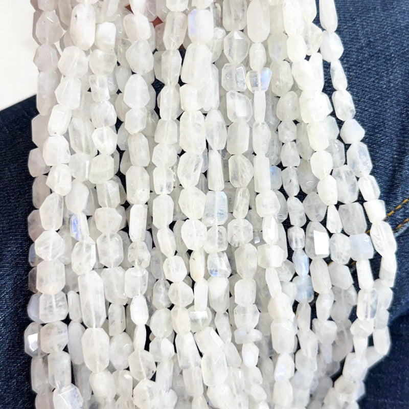 Pre-Order Faceted Moonstone Nuggets (D)