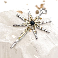 Load image into Gallery viewer, Natural Onyx Star of the North Pendant
