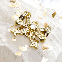 Load image into Gallery viewer, 18K Gold Plated Bowknot Pendant
