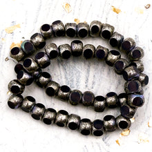 Load image into Gallery viewer, Pre-Order 5mm Trica Matte Grape With Antique Silver
