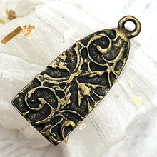 Load image into Gallery viewer, Antique Bronze Plated Metal Charm

