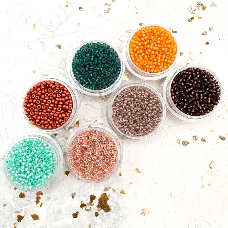 Autumn Magic Seed Bead Palette