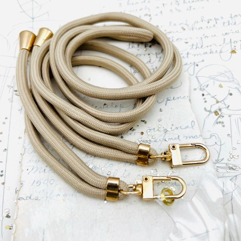 Beige Phone Lanyard  - Paris Find!