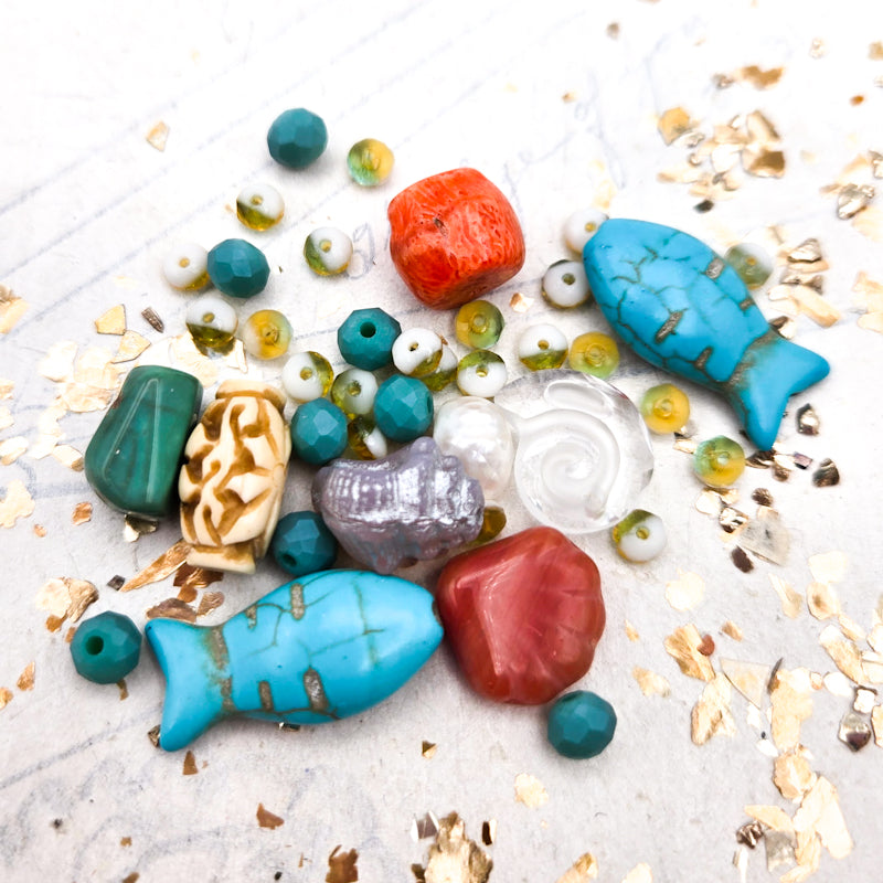 Turquoise Tails Bead Kit