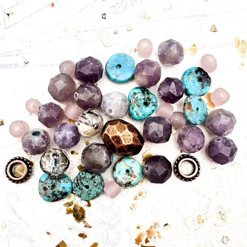 Amethyst and African Mix