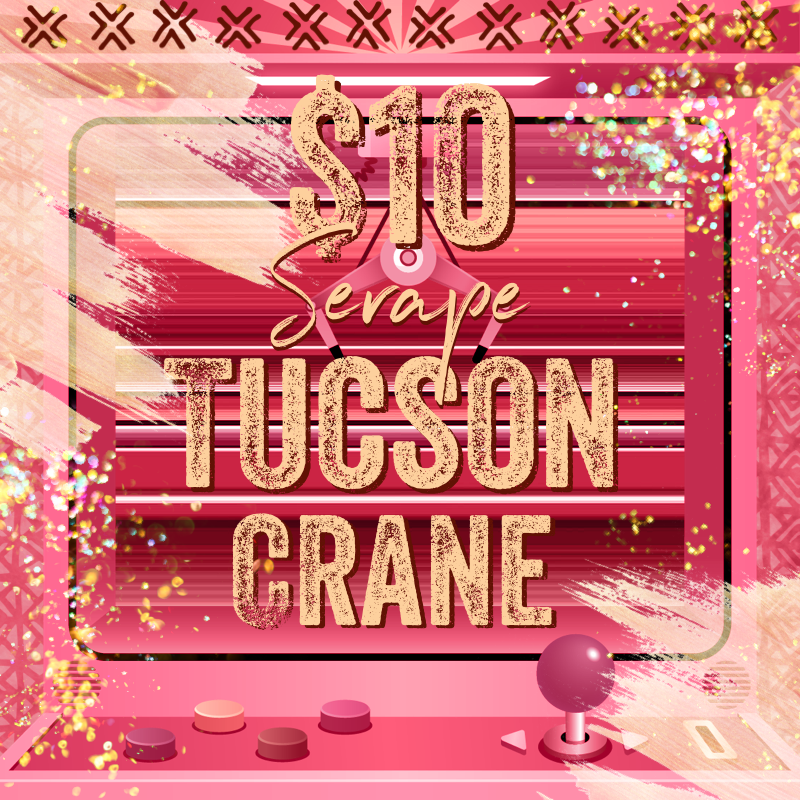 Pre-Order 2024 $10 Serape Tucson Crane