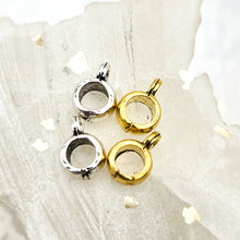 Load image into Gallery viewer, Golden/Silver Bail Pair
