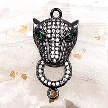 Load image into Gallery viewer, Pre-Order Gunmetal Jaguar Head Link
