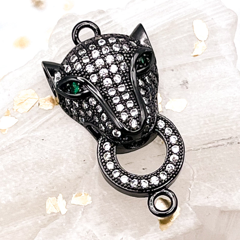 Pre-Order Gunmetal Jaguar Head Link