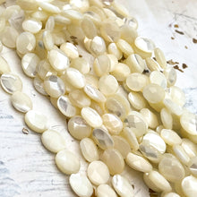 Load image into Gallery viewer, Faceted White Bead Strand
