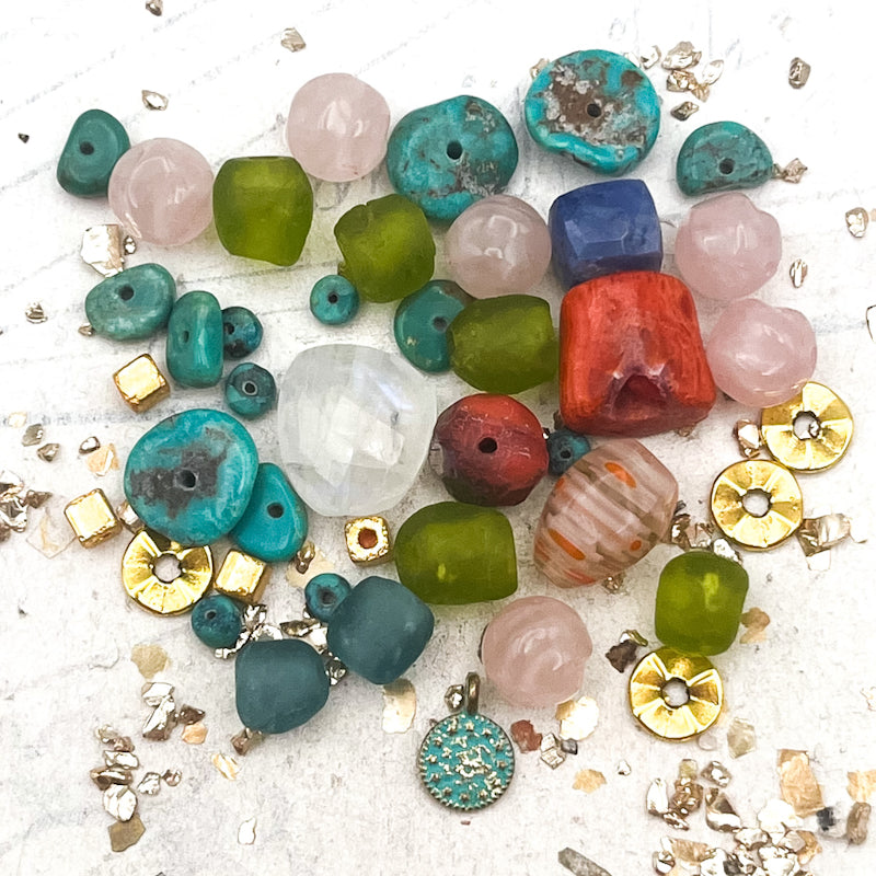 Ocean Sunrise Bead Mix