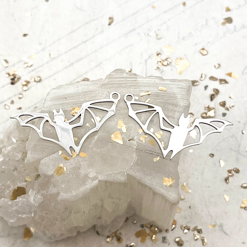 I'm Batty for You Charm Pair