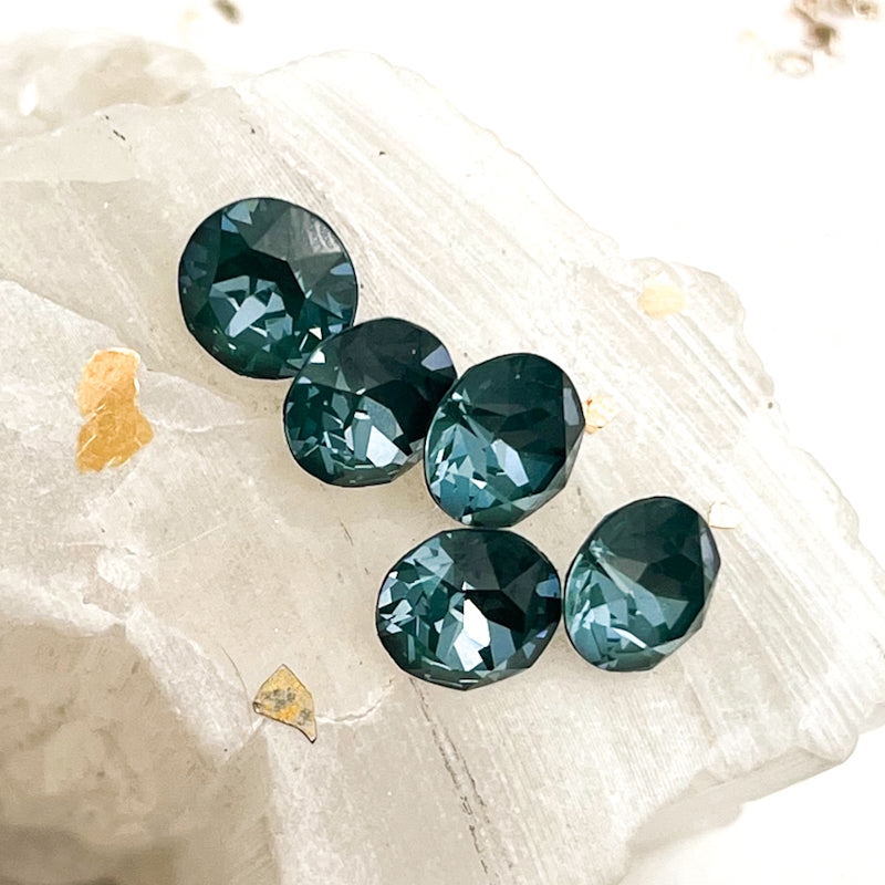 Pine Green Ignite Crystal Unfoiled Set - 5pcs